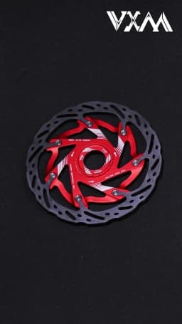 VXM Road Bicycle Center Lock Disc Brake Rotor Pads MTB Bike Rotors 140mm 160mm CNC Lighweight Aluminum Alloy Cycling Discs Parts