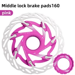 VXM Road Bicycle Center Lock Disc Brake Rotor Pads MTB Bike Rotors 140mm 160mm CNC Lighweight Aluminum Alloy Cycling Discs Parts