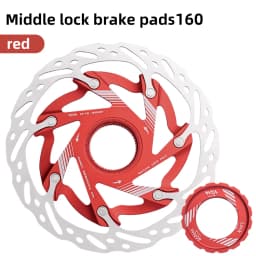 VXM Road Bicycle Center Lock Disc Brake Rotor Pads MTB Bike Rotors 140mm 160mm CNC Lighweight Aluminum Alloy Cycling Discs Parts