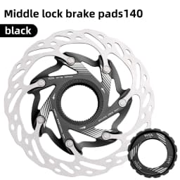 VXM Road Bicycle Center Lock Disc Brake Rotor Pads MTB Bike Rotors 140mm 160mm CNC Lighweight Aluminum Alloy Cycling Discs Parts