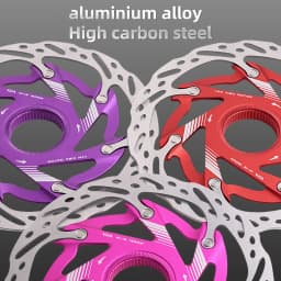 VXM Road Bicycle Center Lock Disc Brake Rotor Pads MTB Bike Rotors 140mm 160mm CNC Lighweight Aluminum Alloy Cycling Discs Parts