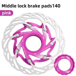 VXM Road Bicycle Center Lock Disc Brake Rotor Pads MTB Bike Rotors 140mm 160mm CNC Lighweight Aluminum Alloy Cycling Discs Parts