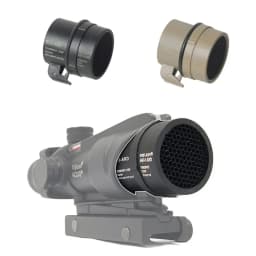 Tactical Airsoft Weapons 4X32 Scope 4x Magnifier KillFlash Red Dot Sight Lens Protector for Rifle Hunting MLOK Rail Cover