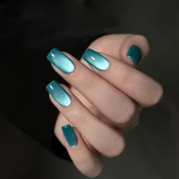 1-12pcs TC Summer Blue Glass Bead Cat Eye Gel Nail Polish Flash White Spar Nude Color Magnet Nail Art Gel Salon Christmas Nails