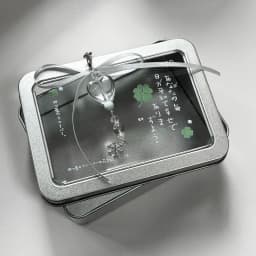 1pc Ins Retro Japanese Cute Clover Transparent Desktop Organizer for Photocard Badge and Mini Stationery Storage Box