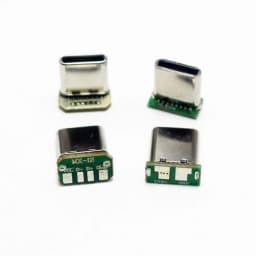 2/5/10PCS USB 3.1 Type C Vertical Patch Board 16pin 4 / 2 Welding Wire Data Band PCB USB Board Male Head 16P Usb C Connector