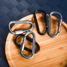 2-6PCS Carabiner Set For Key Camping Survival EDC Outdoor Keychain Clip Alloy Aluminum Tactical Caribiner Hook Karabiners