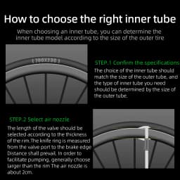 ROCKBROS Bicycle Inner Tube 700C Road Bike Tube 700*23C 25C 28C 35C Schrader Presta Valve Butyl Rubber Cycling Inner Tube