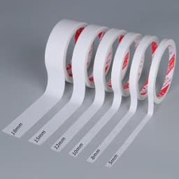 10/50m Ordinary Double-Sided Tape Long-Lasting Adhesion High Viscosity Student Stationery Transparent Traceless Advertising Home