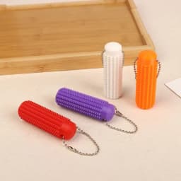 Little Ouchies Pocket-Sized Mini Spiky Grippie Stress Relief Keychain Pendant Fidget Toy for Anxiety Relief Anti-Anxiety Novelty