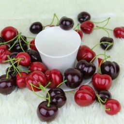 30Pcs Fake Cherry Artificial Fruit Model Simulation Cherry Ornament Craft Food Photography props Party Decor Home Decoration