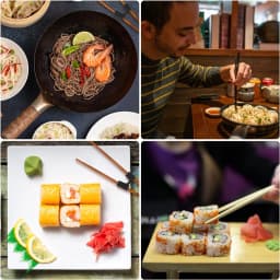5PCS Training Chopsticks Replaceable Practice Chopsticks Plastic Non Slippery Heat Resistant Training Chopstick Right Left Hand