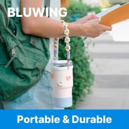 Water Bottle Handle with Strap for Owala Water Bottle Handle Fits Most 12-40oz Water Bottles for Stanley Cup for Hydro Flask