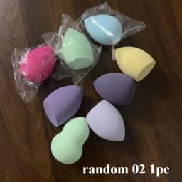 1/3/5/7/20PCS Makeup Sponge Cosmetic Puff Wet Dry Use Random Color Shape for Liquid Foundation BB Cream Powder