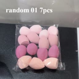 1/3/5/7/20PCS Makeup Sponge Cosmetic Puff Wet Dry Use Random Color Shape for Liquid Foundation BB Cream Powder
