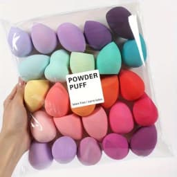 1/3/5/7/20PCS Makeup Sponge Cosmetic Puff Wet Dry Use Random Color Shape for Liquid Foundation BB Cream Powder