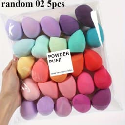 1/3/5/7/20PCS Makeup Sponge Cosmetic Puff Wet Dry Use Random Color Shape for Liquid Foundation BB Cream Powder