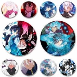 Cartoon Animation The Case Study of Vanitas Enamel Pins Vanitas Noe Archiviste Badge Lapel Brooch on Backpack Fans Jewelry Gifts