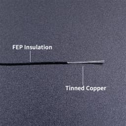 FEP Copper Wire UL10064 PTFE Plastic 40/36/34/32/30/28/26AWG Ultra Fine Micro Litz Wires Solder High Conductivity Copper Cable