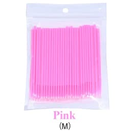 500/1000PCS Eyelash Cleaning Brush Highly Colorful Beauty Makeup Clean Remover Tool Wholesaler Crystal Brush Eyelash Micro Brush