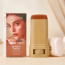 Foundation Stick Balm Serum Boosted Skin Tint Foundation Stick Smooth Plumper Hight Coverage Bronze Foundation Stick Makeup