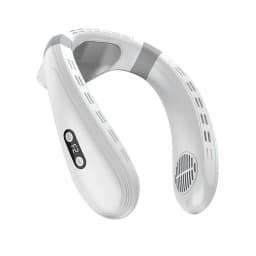 New Portable Neck Fan 5200mAh Neck Air Conditioner Rechargeable Semiconductor Cooling Fan Outdoor Personal Fan Wearable Cooler