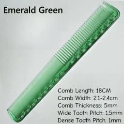 1PC 18cm Professional Hairdressing Haircut Comb Double Headed Anti Static High Temperature Resistance Salon Hair Styling Tools