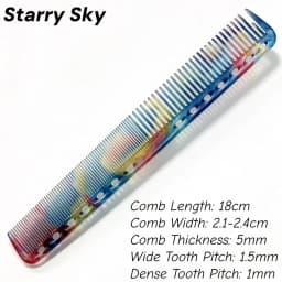 1PC 18cm Professional Hairdressing Haircut Comb Double Headed Anti Static High Temperature Resistance Salon Hair Styling Tools