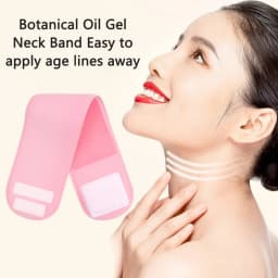 Silicone Nursing Neck Pad Neck Strap Tightening Reusable Gel Spa Neck Mask Moisturizing Nourishing Neck Lift Skin Care Neck Care