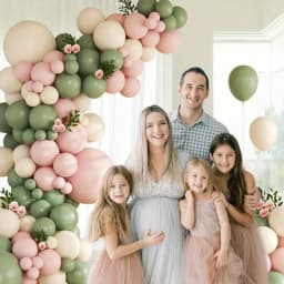 111pcs Avocado Green Sand White Pink Latex Balloons Garland Arch Kit for Birthday Wedding Baby shower Party Home Decor Supplies