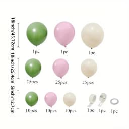 111pcs Avocado Green Sand White Pink Latex Balloons Garland Arch Kit for Birthday Wedding Baby shower Party Home Decor Supplies
