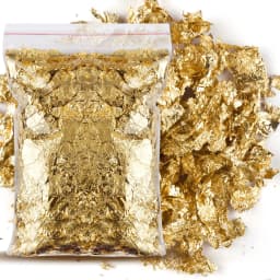 1/2/3/5/10g Imitation Gold Sliver Copper Foil Sequins Glitter Craft Leaf Flake Sheet Shiny Foil Paper Gilding DIY Nail Art Decor