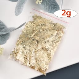 1/2/3/5/10g Imitation Gold Sliver Copper Foil Sequins Glitter Craft Leaf Flake Sheet Shiny Foil Paper Gilding DIY Nail Art Decor