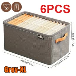 Thicken Clothes Organizer Pants Sweater Storage Cabinets Drawers Organizer Jeans Storage Box Wardrobe Clothes Storage Organizers
