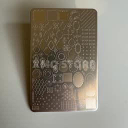 XMQ NAIL ART STAMPING PLATES FRENCH STYLE TEMPLATES