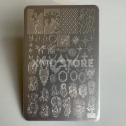 XMQ NAIL ART STAMPING PLATES FRENCH STYLE TEMPLATES