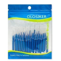 30 interdental brushes straight adult cleaning interdental brushes cleaning braces orthodontic braces gaps between teeth brushes