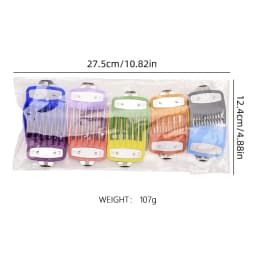10Pcs Hair Clipper Limit Comb Salon Cutting Guide Replacement Set Professional Electric Hair Trimmer Accessories For Wahl
