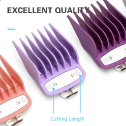 10Pcs Hair Clipper Limit Comb Salon Cutting Guide Replacement Set Professional Electric Hair Trimmer Accessories For Wahl