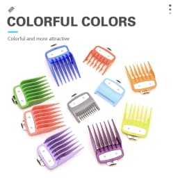 10Pcs Hair Clipper Limit Comb Salon Cutting Guide Replacement Set Professional Electric Hair Trimmer Accessories For Wahl