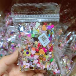 500-600Pcs Mix Bow Flowers Resin Nail Charms 3D Aurora Kawaii Ribbon Bowknot Rhinestones For DIY Nail Art Decorations 50g/bag