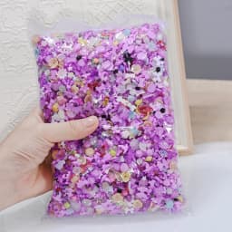 500-600Pcs Mix Bow Flowers Resin Nail Charms 3D Aurora Kawaii Ribbon Bowknot Rhinestones For DIY Nail Art Decorations 50g/bag