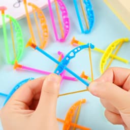 12/24/36Pcs Mini Shooting Small Bow and Arrow Outdoor Game Birthday Party Outdoor Sports Party Kindergarten Carnival Gift Prizes