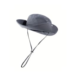 Unisex Sun Hat for Outdoor Fishing Hiking Hunting UV Protection Breathable Foldable Adjustable Chin Strap Wide Brim Boonie Hat