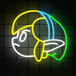 Neon Sign Anime Rick LED Neon Lights for Wall Decor,Bomb LED Sign Anime Decor for Man Cave, Bedroom, Game Room, Pickle Party