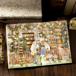 JIANQI 20 pcs Vintage Long strip Stickers pack Decorative Scrapbooking Diary Album hand made junk journal supplies