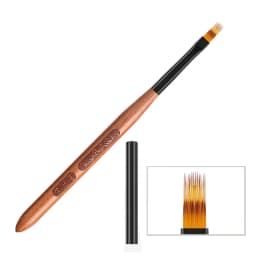 Wooden Gradient Nail Art Brush Acrylic Nail Ombre Pen DIY UV Gel Brushes Drawing Flowers Nails Brush Manicure Tools for Salon