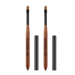 Wooden Gradient Nail Art Brush Acrylic Nail Ombre Pen DIY UV Gel Brushes Drawing Flowers Nails Brush Manicure Tools for Salon