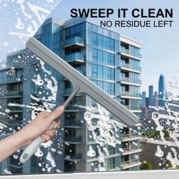 Silicone Scraper Wiper Durable For Window Glass Shower Door Kitchen Countertops Multi-Surface Car Glass Dewatering Cleaning Tool
