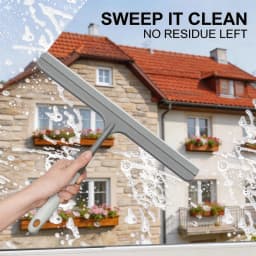 Silicone Scraper Wiper Durable For Window Glass Shower Door Kitchen Countertops Multi-Surface Car Glass Dewatering Cleaning Tool